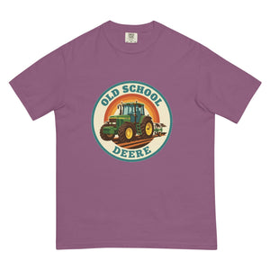 The Tractor Mugs Store Berry / S John Deere 7810 OLD SCHOOL DEERE Retro | Unisex Premium T-shirt Quality Farmers Merch