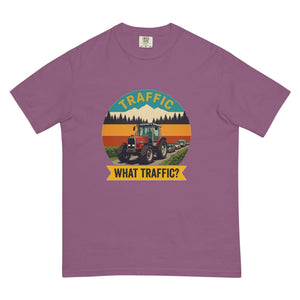 The Tractor Mugs Store Berry / S Massey Ferguson 3075 TRAFFIC WHAT TRAFFIC? Outdoor | Unisex Premium T-shirt Quality Farmers Merch