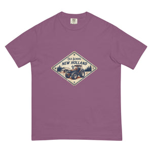 The Tractor Mugs Store Berry / S New Holland TM 135 OLD SCHOOL NEW HOLLAND Heritage | Unisex Premium T-shirt Quality Farmers Merch