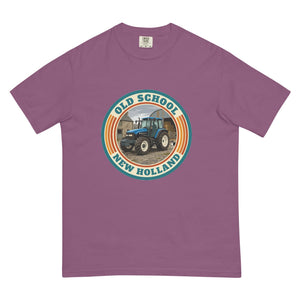 The Tractor Mugs Store Berry / S New Holland TM 135 OLD SCHOOL NEW HOLLAND Retro | Unisex Premium T-shirt Quality Farmers Merch