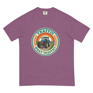 The Tractor Mugs Store Berry / S New Holland TM 155 TRAFFIC WHAT TRAFFIC? Retro | Unisex Premium T-shirt Quality Farmers Merch