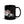 The Tractor Mugs Store Big Bud Tractor | Black Glossy Mug Quality Farmers Merch