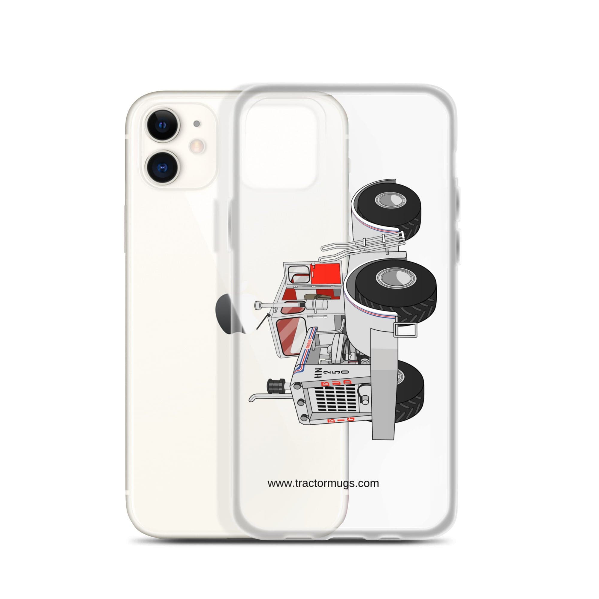 The Tractor Mugs Store Big Bud Tractor | Clear Case for iPhone® Quality Farmers Merch