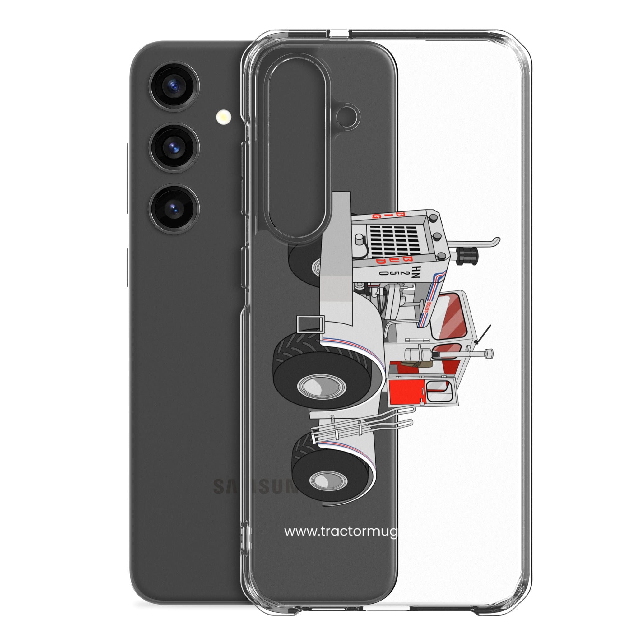 The Tractor Mugs Store Big Bud Tractor | Clear Case for Samsung® Quality Farmers Merch