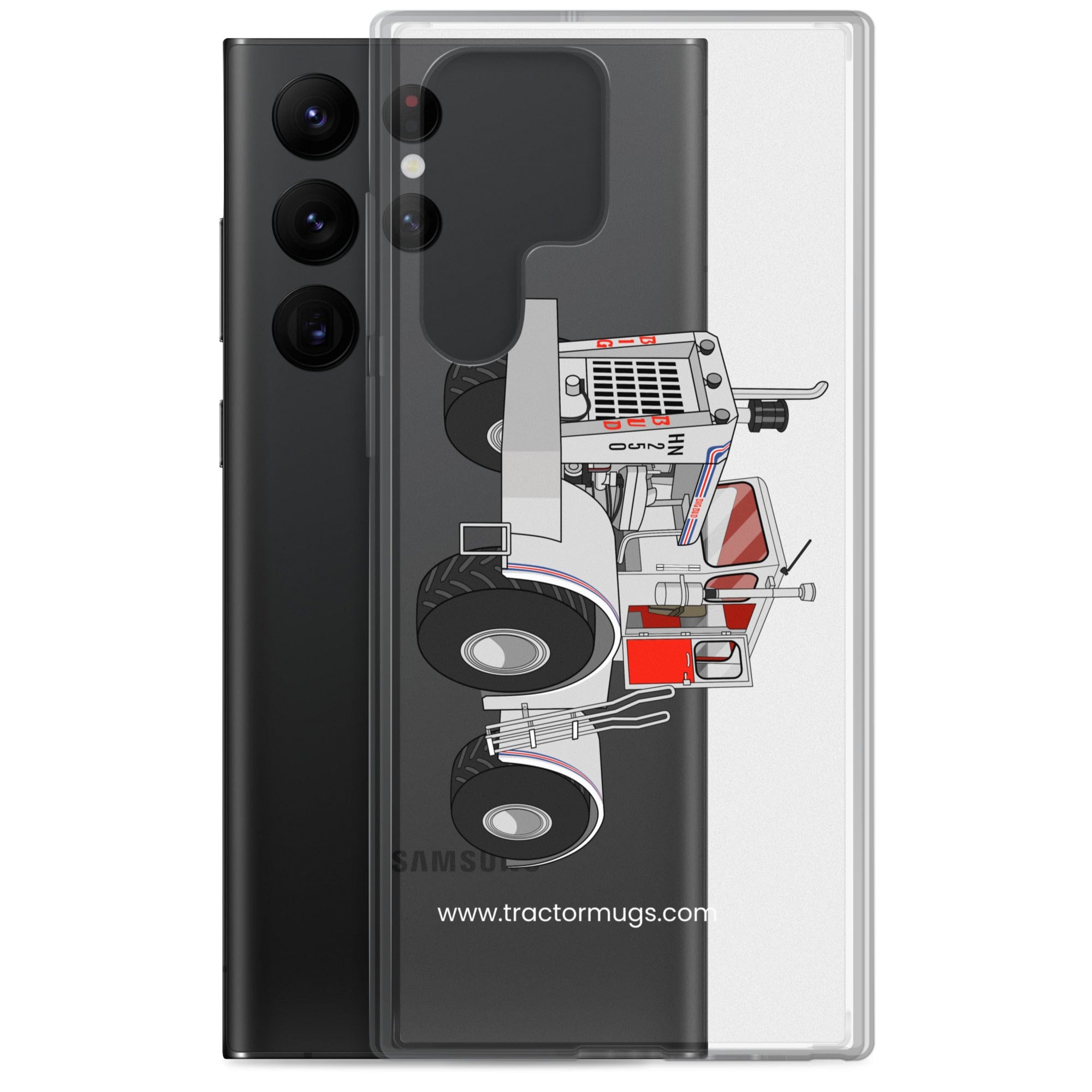 The Tractor Mugs Store Big Bud Tractor | Clear Case for Samsung® Quality Farmers Merch