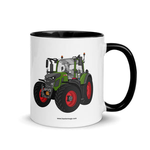 The Tractor Mugs Store Black / 11 oz Fendt 620 Vario | Mug with Color Inside Quality Farmers Merch