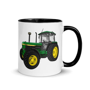 The Tractor Mugs Store Black / 11 oz John Deere 3650 | Mug with Color Inside Quality Farmers Merch