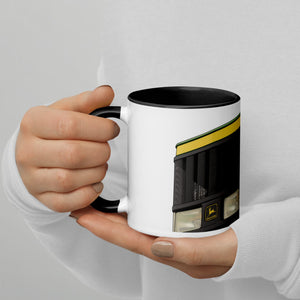 The Tractor Mugs Store Black / 11 oz John Deere 7810 Bonnet | Oil Painting Mug with Color Inside Quality Farmers Merch