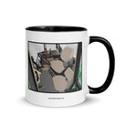 The Tractor Mugs Store Black / 11 oz John Deere 7810 Cabin | Mug with Color Inside Quality Farmers Merch