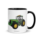 The Tractor Mugs Store Black / 11 oz John Deere 8200 | Mug with Color Inside Quality Farmers Merch