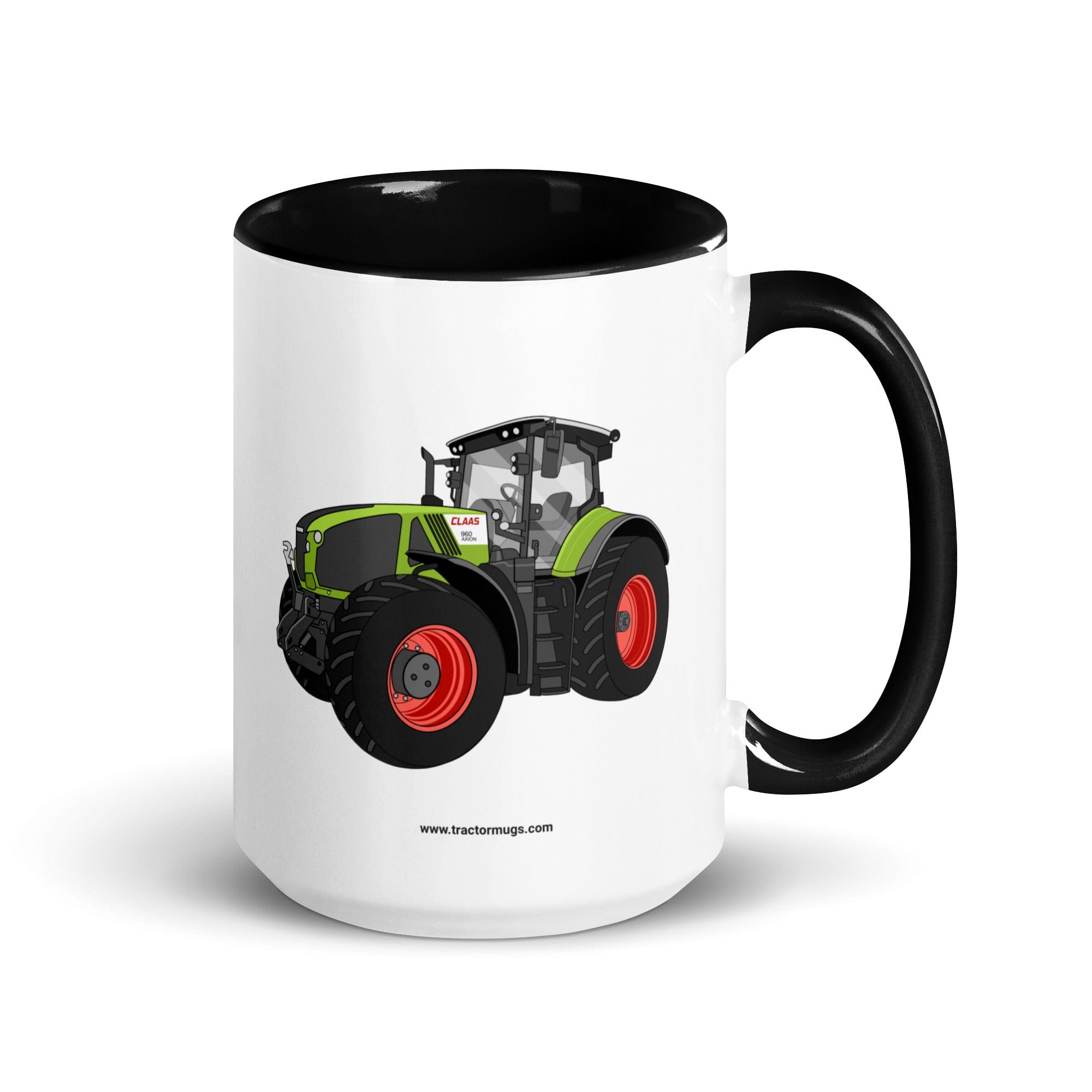 The Tractor Mugs Store Black / 15 oz Class Axion 960 | Mug with Color Inside Quality Farmers Merch