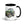 The Tractor Mugs Store Black / 15 oz Deutz-Fahr 9340 Watercolor | Mug with Color Inside Quality Farmers Merch