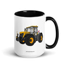 The Tractor Mugs Store Black / 15 oz JCB Fastrac 4220 Icon | Mug with Color Inside Quality Farmers Merch