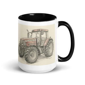 The Tractor Mugs Store Black / 15 oz McCormick MTX 150 Signature Edition Pencil Sketch | Mug with Color Inside Quality Farmers Merch