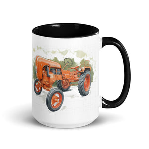 The Tractor Mugs Store Black / 15 oz Porsche Diesel A111 Watercolor | Mug with Color Inside Quality Farmers Merch