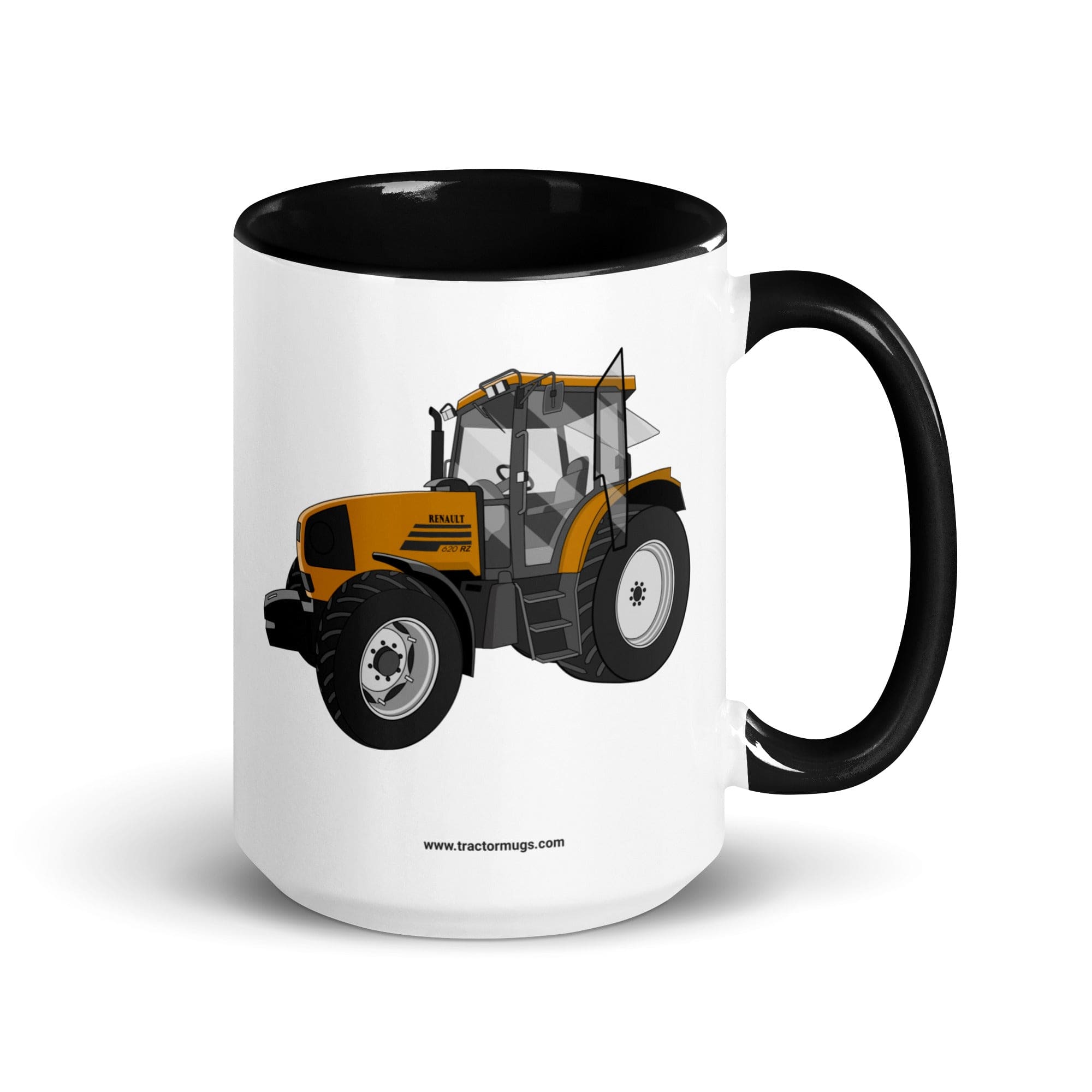 The Tractor Mugs Store Black / 15 oz Renault 620 RZ | Mug with Color Inside Quality Farmers Merch