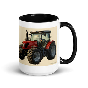 The Tractor Mugs Store Black / 15 oz SAME Explorer 105 (Stage V) Oil Painting | Mug with Color Inside Quality Farmers Merch