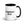 The Tractor Mugs Store Black Combines First | 15 oz Mug with Color Inside Quality Farmers Merch