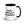 The Tractor Mugs Store Black Easily Distracted By Combines | 15 oz Mug with Color Inside Quality Farmers Merch