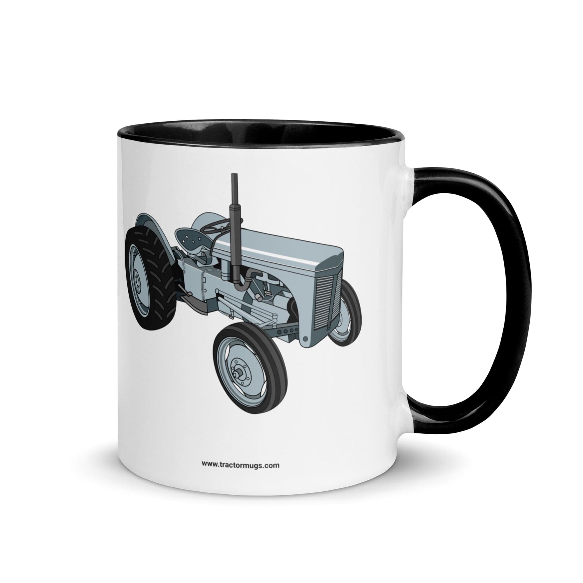 The Tractor Mugs Store Black Ferguson TE 20 | Mug with Color Inside Quality Farmers Merch