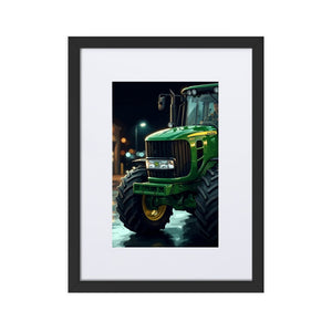 The Tractor Mugs Store Black John Deere 6930 | Framed Poster Quality Farmers Merch