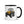 The Tractor Mugs Store Black Marshall 804 | Mug with Color Inside Quality Farmers Merch
