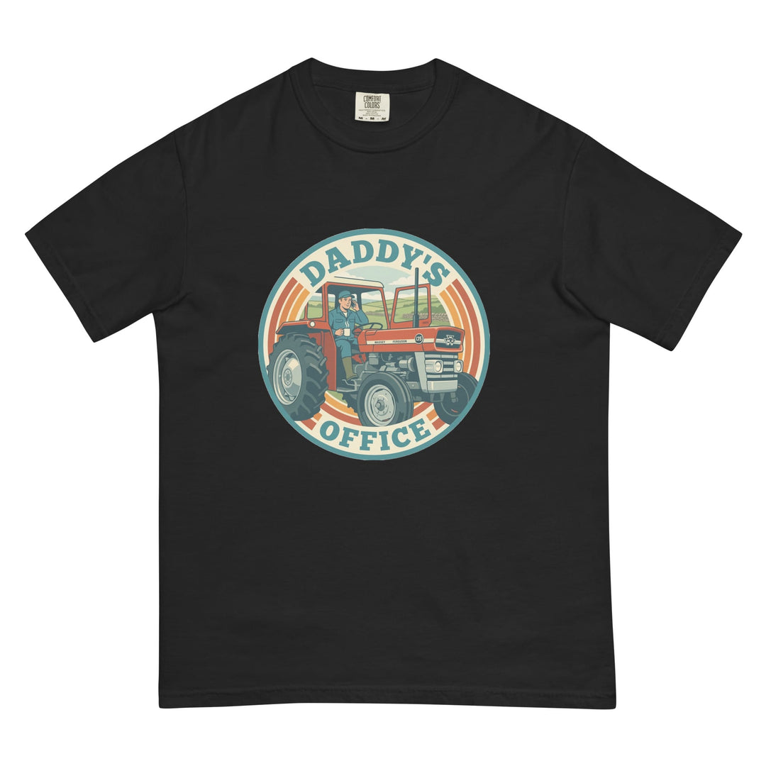 The Tractor Mugs Store Black Massey Ferguson 135 DADDY'S OFFICE Retro | Unisex Premium T-shirt Quality Farmers Merch