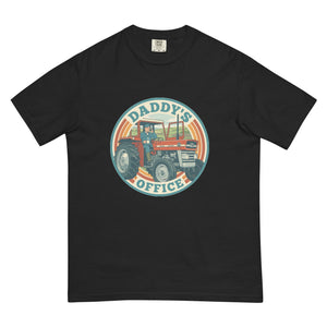 The Tractor Mugs Store Black Massey Ferguson 135 DADDY'S OFFICE Retro | Unisex Premium T-shirt Quality Farmers Merch