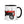 The Tractor Mugs Store Black Massey Ferguson 135 | Mug with Color Inside Quality Farmers Merch