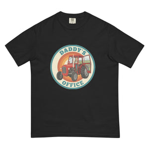 The Tractor Mugs Store Black Massey Ferguson 35X DADDY'S OFFICE Retro | Unisex Premium T-shirt Quality Farmers Merch