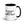 The Tractor Mugs Store Black My Attention Span Is Combine Shaped | 15 oz Mug with Color Inside Quality Farmers Merch