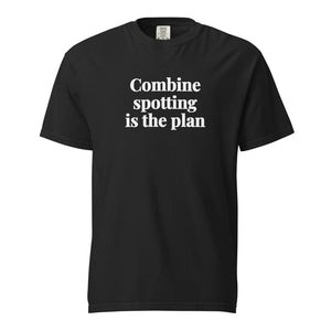 The Tractor Mugs Store Black / S Combine Spotting Is the Plan | Unisex Premium T-shirt Quality Farmers Merch