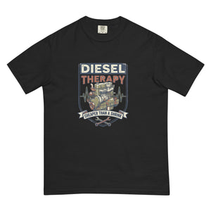 The Tractor Mugs Store Black / S Diesel Therapy | Unisex Premium T-shirt Quality Farmers Merch