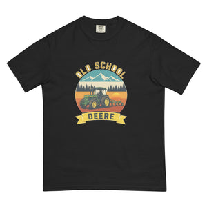 The Tractor Mugs Store Black / S John Deere 3350 OLD SCHOOL DEERE Outdoor | Unisex Premium T-shirt Quality Farmers Merch