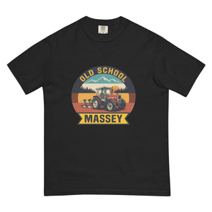 The Tractor Mugs Store Black / S Massey Ferguson 3075 OLD SCHOOL MASSEY Outdoor | Unisex Premium T-shirt Quality Farmers Merch