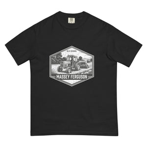 The Tractor Mugs Store Black / S Massey Ferguson 390T OLD SCHOOL MASSEY FERGUSON Moose | Unisex Premium T-shirt Quality Farmers Merch