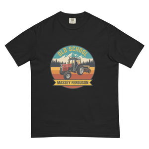 The Tractor Mugs Store Black / S Massey Ferguson 390T OLD SCHOOL MASSEY FERGUSON Outdoor | Unisex Premium T-shirt Quality Farmers Merch