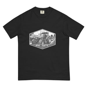 The Tractor Mugs Store Black / S New Holland TM 155 TRAFFIC WHAT TRAFFIC? Moose | Unisex Premium T-shirt Quality Farmers Merch