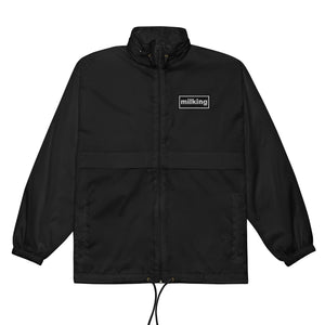The Tractor Mugs Store Black / S Oasis Style Milking Windbreaker | Unisex Embroidered Quality Farmers Merch