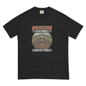 The Tractor Mugs Store Black / S Oversteer Is A Skill | Unisex Premium T-shirt Quality Farmers Merch