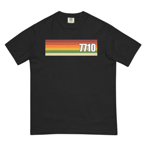 The Tractor Mugs Store Black / S Retro Stripes 7710 | Unisex Premium T-shirt Quality Farmers Merch