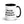 The Tractor Mugs Store Black Weirdly Fascinated by Combines | 15 oz Mug with Color Inside Quality Farmers Merch