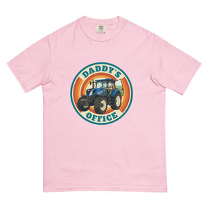The Tractor Mugs Store Blossom New Holland T7.225 DADDY'S OFFICE Retro | Unisex Premium T-shirt Quality Farmers Merch