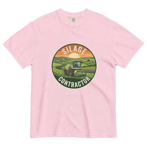 The Tractor Mugs Store Blossom / S Claas Silage Contractor | Unisex Premium  T-Shirt Quality Farmers Merch