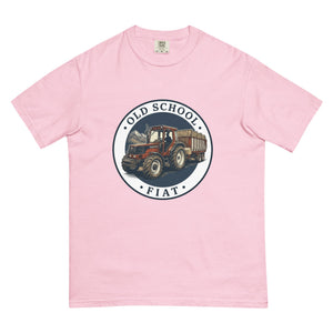 The Tractor Mugs Store Blossom / S FIATAGRI F140 OLD SCHOOL FIAT Engraving | Unisex Premium T-shirt Quality Farmers Merch