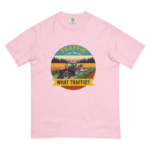 The Tractor Mugs Store Blossom / S FIATAGRI F140 TRAFFIC WHAT TRAFFIC? Outdoor | Unisex Premium T-shirt Quality Farmers Merch