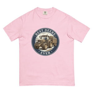 The Tractor Mugs Store Blossom / S John Deere 6930 BEST DEERE EVER Engraving | Unisex Premium T-shirt Quality Farmers Merch