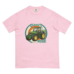 The Tractor Mugs Store Blossom / S John Deere 7810 DADDY'S OFFICE Retro | Unisex Premium T-shirt Quality Farmers Merch