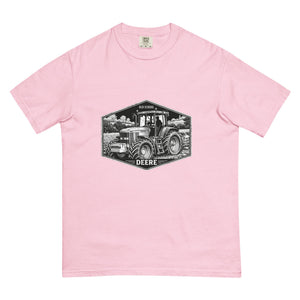 The Tractor Mugs Store Blossom / S John Deere 7810 OLD SCHOOL DEERE Moose | Unisex Premium T-shirt Quality Farmers Merch