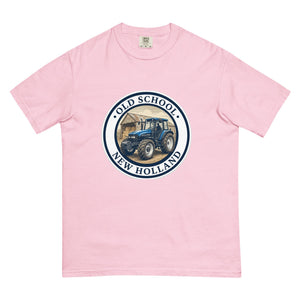 The Tractor Mugs Store Blossom / S New Holland TM 135 OLD SCHOOL NEW HOLLAND Engraving | Unisex Premium T-shirt Quality Farmers Merch